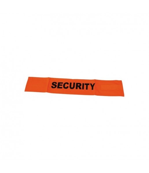 Brassard Orange Fluo Security Velcro Haute Visibilité Brassard Orange Fluo Security Velcro Haute Visibilité