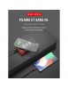Batterie externe solaire Sans fil Induction, 80000mAh