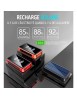 Batterie externe solaire Sans fil Induction, 80000mAh