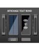 Batterie externe solaire Sans fil Induction, 80000mAh