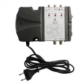 Amplificateur multibandes VHF / UHF DVB-T/T2, DAB, FM terrestre GNS 34