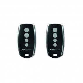Pack 2 Télécommandes portail Emetteur Radio King-Gates Stylo 4