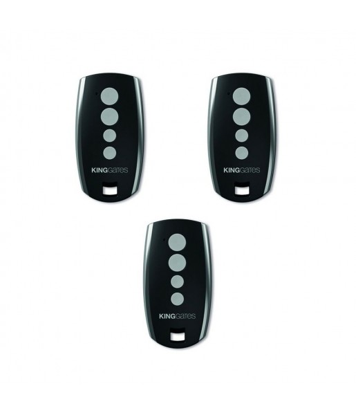 Pack 3 Télécommandes portail Emetteur Radio King-Gates Stylo 4 Pack 3 Télécommandes portail Emetteur Radio King-Gates Stylo 4