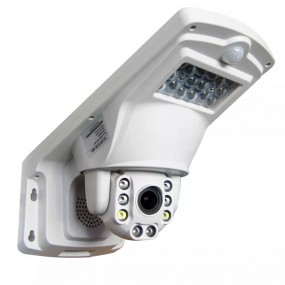 Caméra WiFi 4G réverbère PTZ IP sans fil 5MP 1920P 2560P