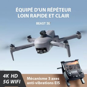 Drone BEAST 3E SG906MAX2 Caméra 4K HD 2160P Zoom Ultra-long WIFI 5G