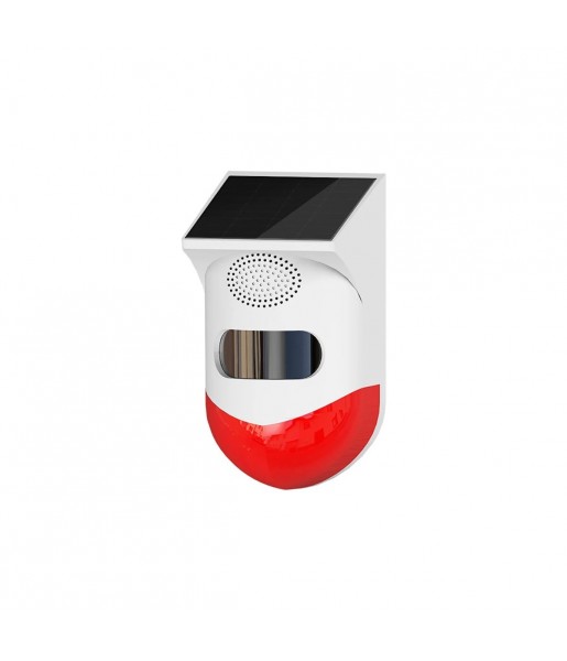 Alarme extérieure d'énergie solaire WIFI / détecteur capteur Alarme extérieure d'énergie solaire WIFI / détecteur capteur
