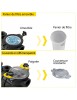 Pompe de Piscine Pompe de Filtration Circulation Hors Sol 18000LH 750W