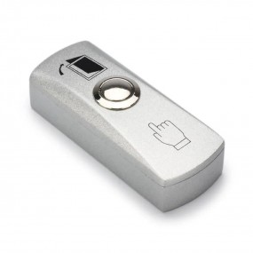 Bouton poussoir de sortie de porte en alliage de Zinc, système de contrôle d'accès de porte NO/COM, ouvre-serrure électrique Bouton poussoir de sortie de porte en alliage de Zinc