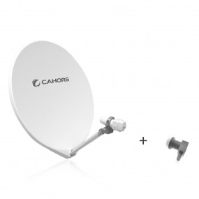 Antenne Fibre Cahors SMC 65 UNI + LNB Single