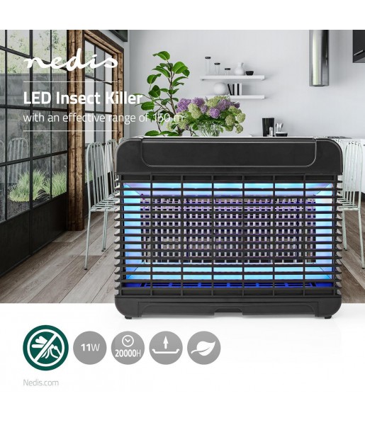 Lumière piège à mouches Tue insectes Intérieur INKI112CBK16 - 11 W Lumière piège à mouches Tue insectes Intérieur INKI112CBK16 - 11 W