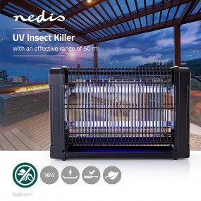 Lumière piège à mouches Tue insectes Intérieur INKI110CBK16 - 16 W