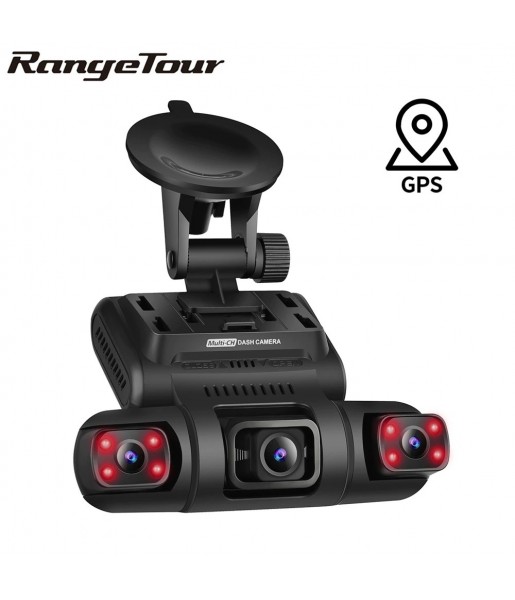 Caméra de voiture Dash Cam WiFi GPS voiture DVR Range Tour Caméra de voiture Dash Cam WiFi GPS voiture DVR Range Tour