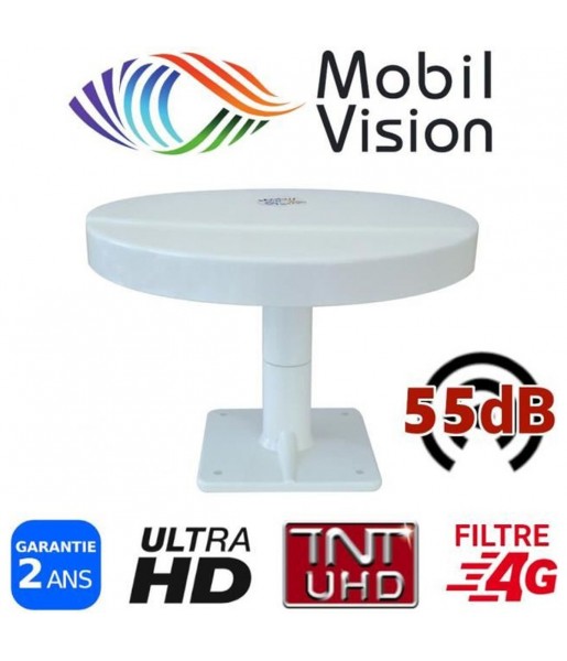 Antenne HD Omnidirectionnelle TNT Terrestre Omnivision Antenne HD Omnidirectionnelle TNT Terrestre Omnivision