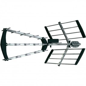 Kit Parabole Fibre 75cm + Antenne TNT + Support Toit + LNB Twin