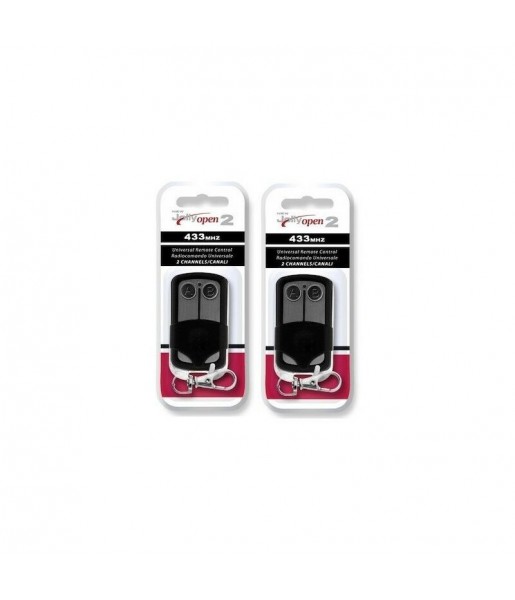 Lot de 2 Télécommandes Copieuses 433.92 MHZ Portail JOLLY OPEN 2 Lot de 2 Télécommandes Copieuses 433.92 MHZ Portail JOLLY OPEN 2
