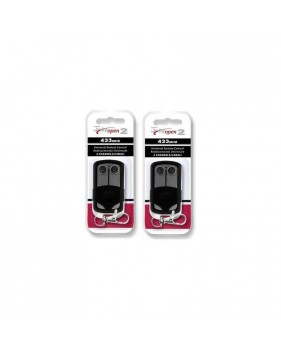 Lot de 2 Télécommandes Copieuses 433.92 MHZ Portail JOLLY OPEN 2