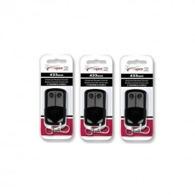 Lot de 3 Télécommandes Copieuses 433.92 MHZ Portail JOLLY OPEN 2