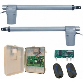 Kit Basic Motorisation Portail Battant - EUROPE AUTOMATISMES B520 - Pour portails Kit Basic Motorisation Portail Battant - EUROPE AUTOMATISMES B520