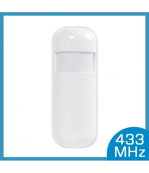Détecteur de Mouvement PIR Sans Fil, 433Mhz MF005 Détecteur de Mouvement PIR Sans Fil, 433Mhz MF005