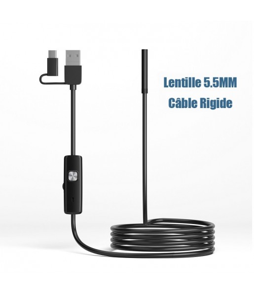 Endoscope 3 en 1 type-c Micro USB 5.5MM Endoscope 3 en 1 type-c Micro USB 5.5MM