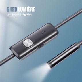 Endoscope 3 en 1 type-c Micro USB 5.5MM