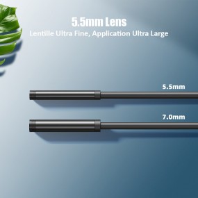 Endoscope 3 en 1 type-c Micro USB 5.5MM