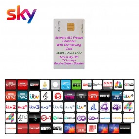 Carte Abonnement FREESAT Activée