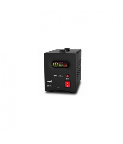 Stabilisateur de Tension Automatique avec Relais 1500VA R1500P Stabilisateur de Tension Automatique avec Relais 1500VA R1500P