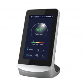 Détecteur de Dioxyde de Carbone CO2 mètre 4 En 1 WIFI NDIR