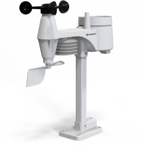 Station météo couleur WIFI avec capteur extérieur 5-en-1 Blanc BRESSER 7002581