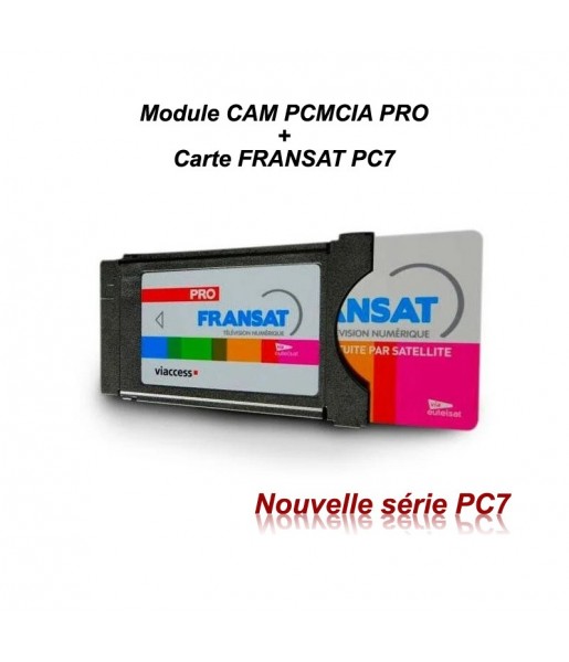 Module CAM PCMCIA PRO + Carte FRANSAT Module CAM PCMCIA PRO + Carte FRANSAT