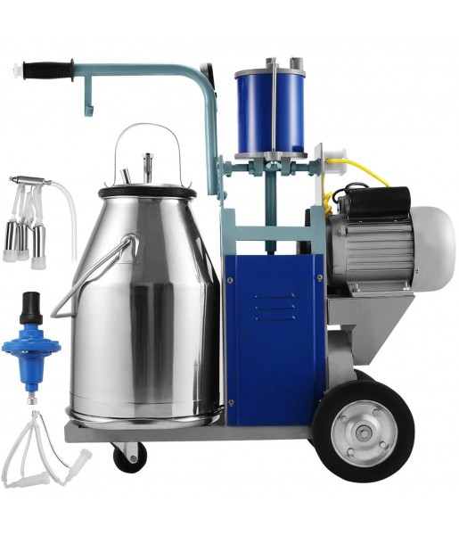 Machine à Traire Lait Vache Chèvre Electrique 25l Machine à Traire Lait Vache Chèvre Electrique 25l
