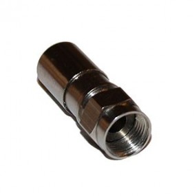 Fiche F à compression 7 mm pour câble 19/17 V - RG6 Fiche F à compression 7 mm pour câble 19/17 V - RG6