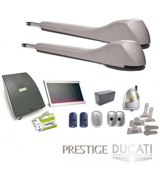 Kit Motorisation Portail Solaire Ducati Home Automation EVE 948T SOLAR Kit Motorisation Portail Solaire Ducati Home Automation EVE 948T SOLAR