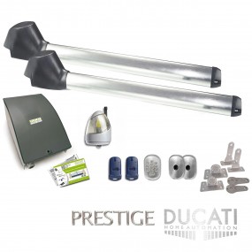 Kit Motorisation Portail Automatisme Ducati Home Automation EVO 748 - Pour portail à 2 vantaux Kit Motorisation Portail Automatisme Ducati Home Automation EVO 748