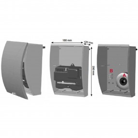 Kit Motorisation Portail Automatisme Ducati Home Automation HC812-400 MONO