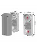 Kit Motorisation Portail Automatisme Ducati Home Automation HC819 - Pour portail à 2 vantaux