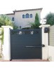 Kit Motorisation Portail Solaire Ducati Home Automation SW7000T SOLAR MONO - pour portail battant à vantail 2,6m 250kg max