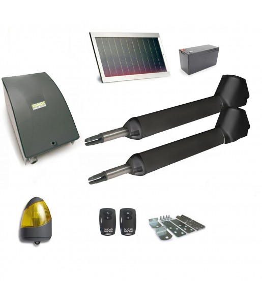 Kit Motorisation Portail Solaire Ducati Home Automation SW3000 T SOLAR Kit Motorisation Portail Solaire Ducati Home Automation SW3000 T SOLAR
