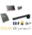 Kit Motorisation Portail Solaire Automatisme Ducati Home Automation HC619 SOLAR MONO