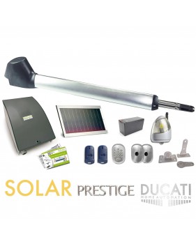 Kit Motorisation Portail Solaire Ducati Home Automation EVO 748 T SOLAR MONO