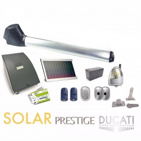 Kit Motorisation Portail Solaire Ducati Home Automation EVO 748 SOLAR MONO