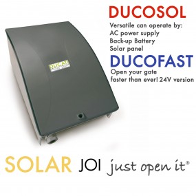 Kit Motorisation Portail Solaire Ducati Home Automation EVO 748 SOLAR MONO