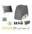 Kit Motorisation Ouvre-portail coulissant Ducati Home Automation SLIDE 743 SOLAR