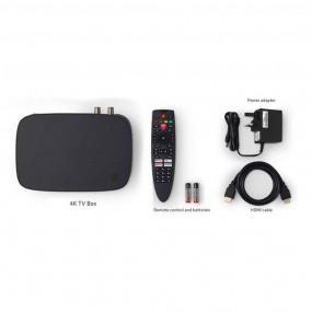 Récepteur présentation accessoires Box 4K-TV-Box