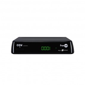 Pack Récepteur face Décodeur TNT Satellite CGV-ESAT-HD-W5