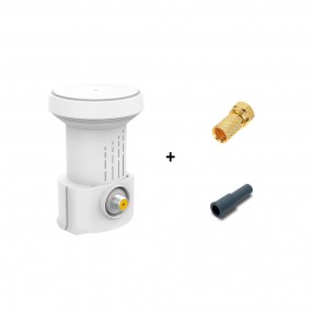 LNB Single 0,1 dB Full HD 4K Ultra HD Redline WL1