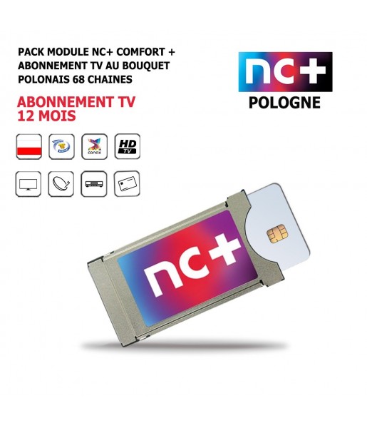 Pack NC+ Abonnement Module-NC-AB-12-Mois Pack NC+ Abonnement Module-NC-AB-12-Mois