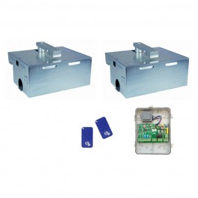 Kit Motorisation Portail Automatisme EA Basic E4000B180 Enterré - Ouverture 180°, 2m 300kg Kit Motorisation Portail Automatisme EA Basic E4000B180 Enterré