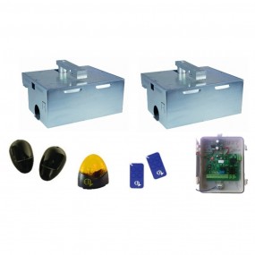 Kit Motorisation Portail Automatisme EA CONFORT E4000B24 Enterré - 24V, Ouverture 110°, 2m 300kg maxi Kit Motorisation Portail Automatisme EA CONFORT E4000B24